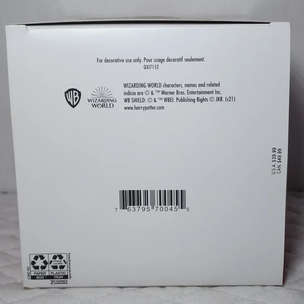 2022 Hallmark Harry Potter Sorting Hat Magic Sound & Motion Ornament MIB BNIB - Picture 3 of 5